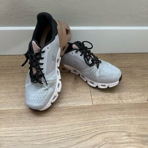 ON Women's Athletic Shoes - Gray and Tan